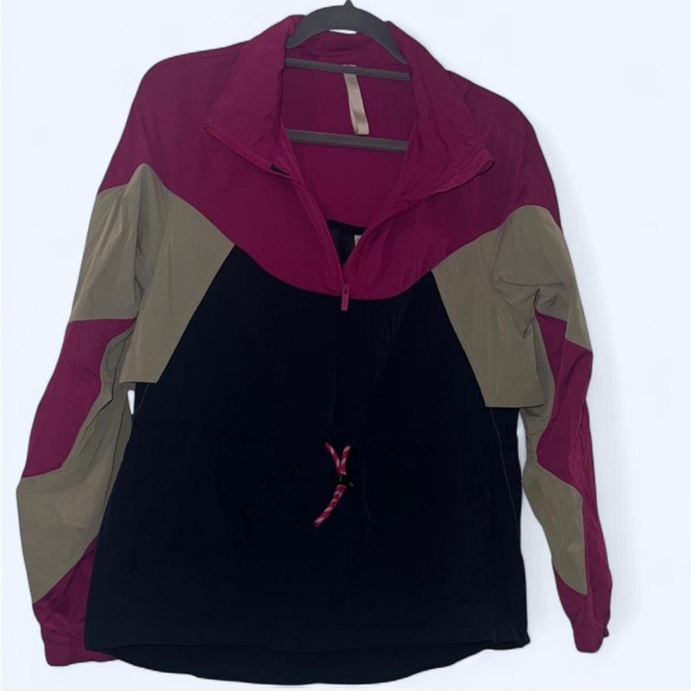 NEW Lululemon Athletica windbreaker Women's Colorblock Jacket
